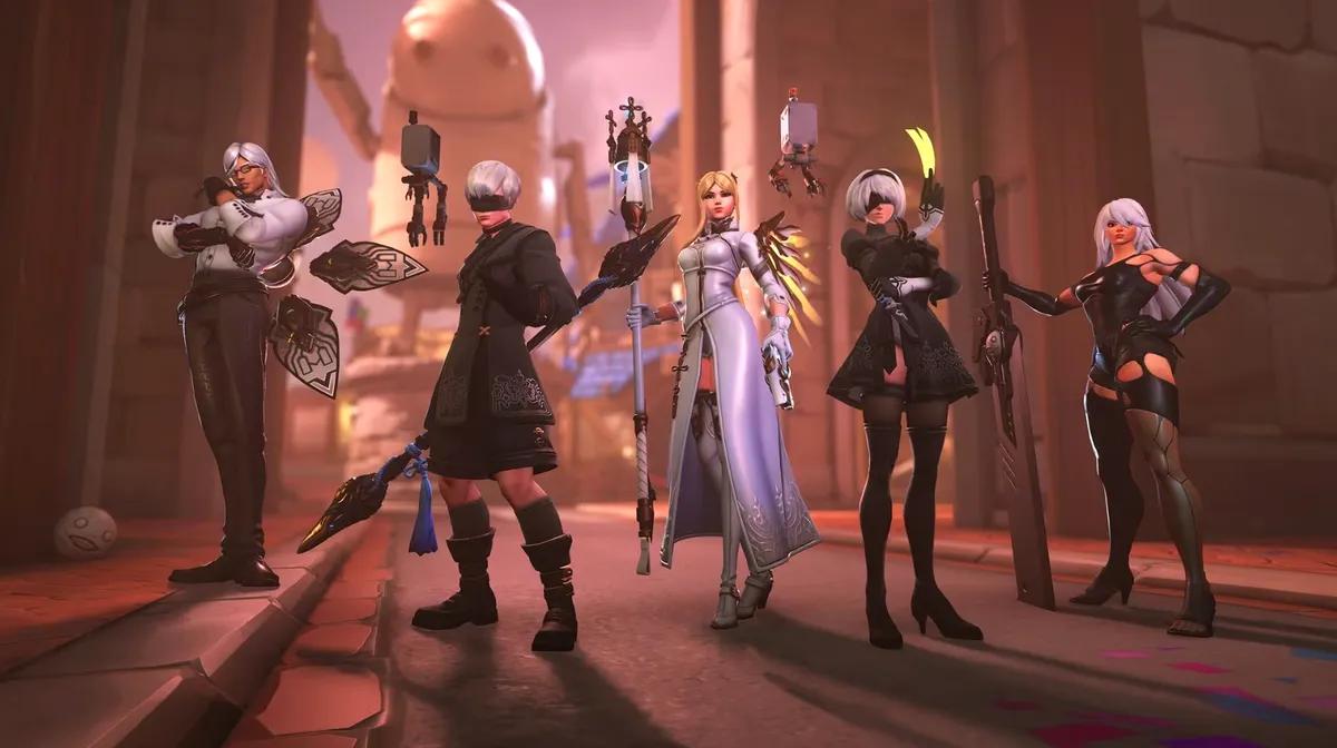 Overwatch x NieR: Automata -yhteistyö elää viidellä premium-skinillä