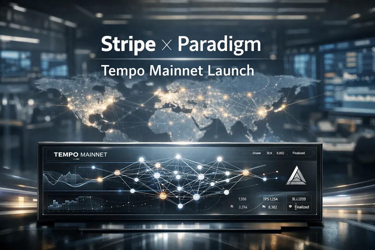 Stripe ja Paradigm käynnistävät Tempo Mainnetin