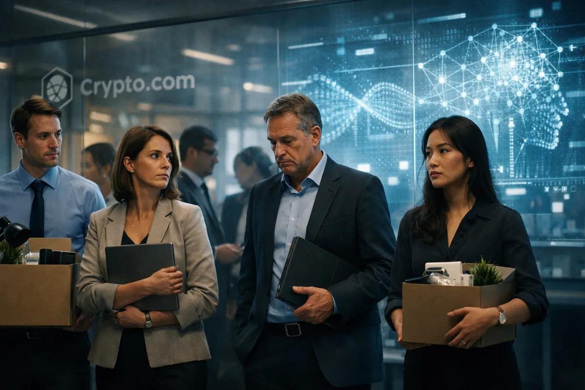 Crypto.com irtisanoo 12% työntekijöistään suuren tekoälyintegraation keskellä