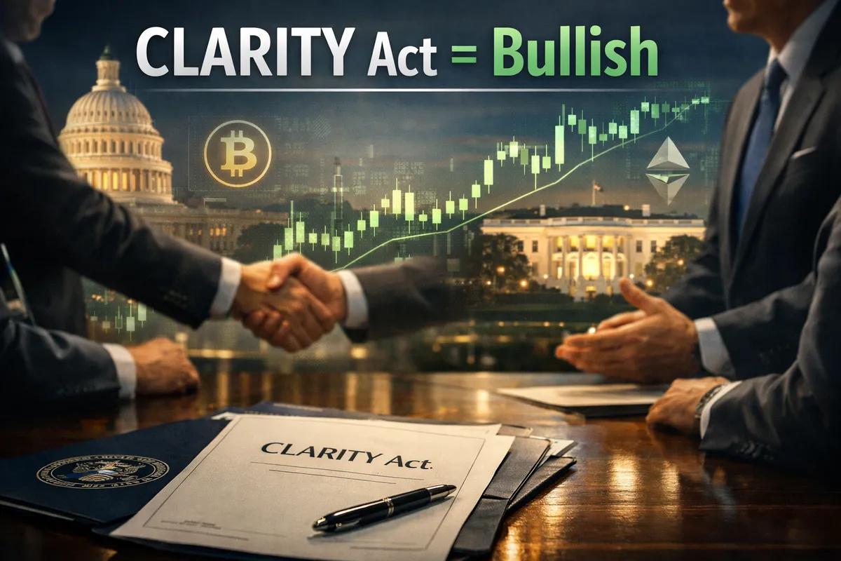 Merkittävä nousujohteinen katalysaattori kryptovaluutoille! Yhdysvaltain senaattorit ja Valkoinen talo pääsivät periaatteelliseen sopimukseen CLARITY-laista