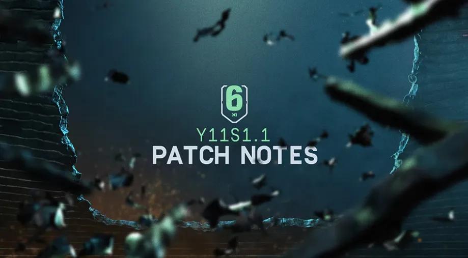 Rainbow Six Siegen Y11S1.1-päivitystiedot