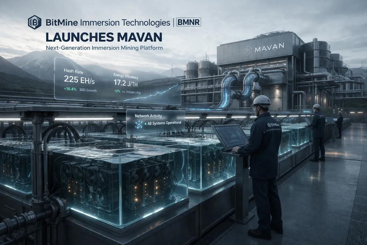 BitMine Immersion Technologies (BMNR) käynnistää MAVANin