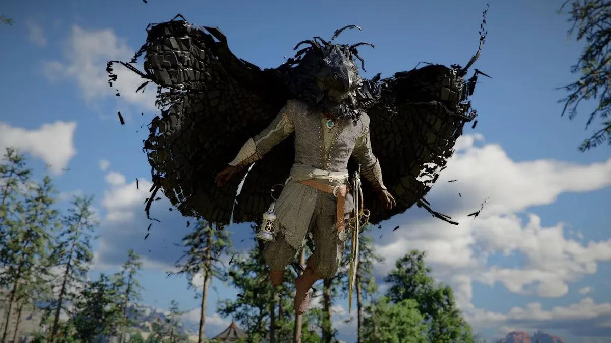 Crimson Desert Drakesfall Gorge Ruinsin pulmapelin läpipeluu