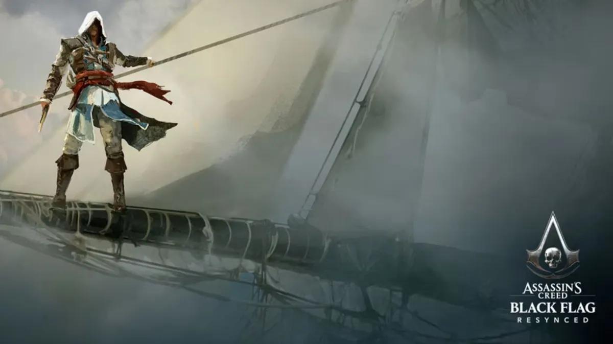 Uusi Assassin's Creed Black Flagin resynkronoitu vuoto antaa ensimmäisen kuvan Edward Kenwaystä