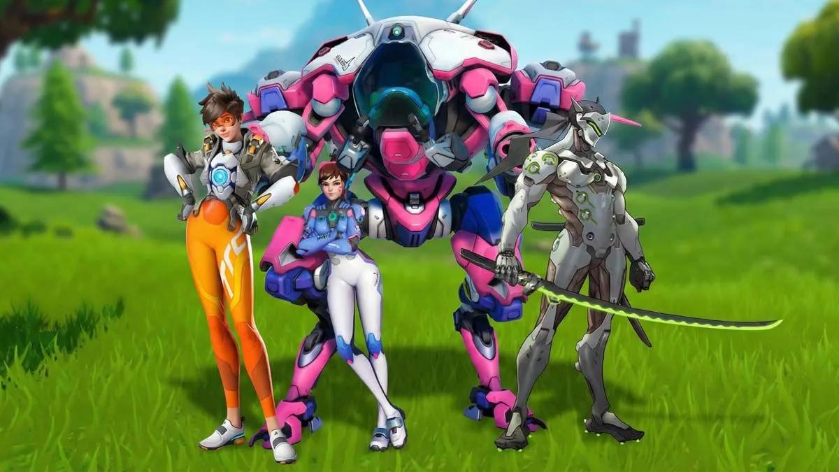 Fortnite x Overwatch -crossover vihjailtiin – Klassisia karttoja saattaa ilmestyä saarelle
