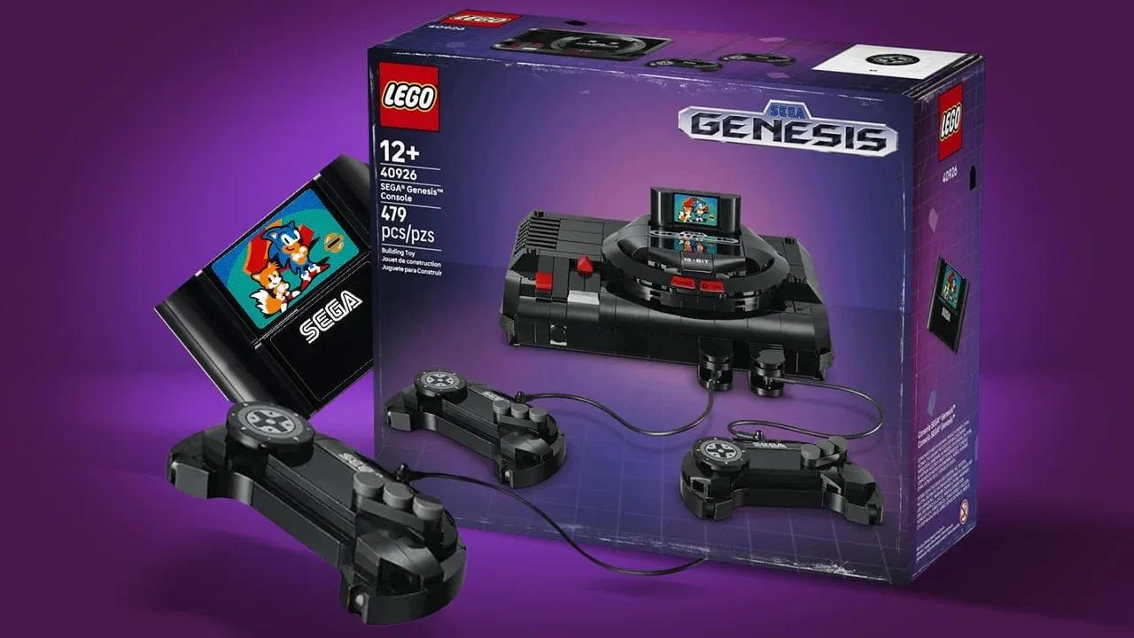 LEGO paljastaa kompaktin Sega Mega Drive -sarjan, jossa on retroilua
