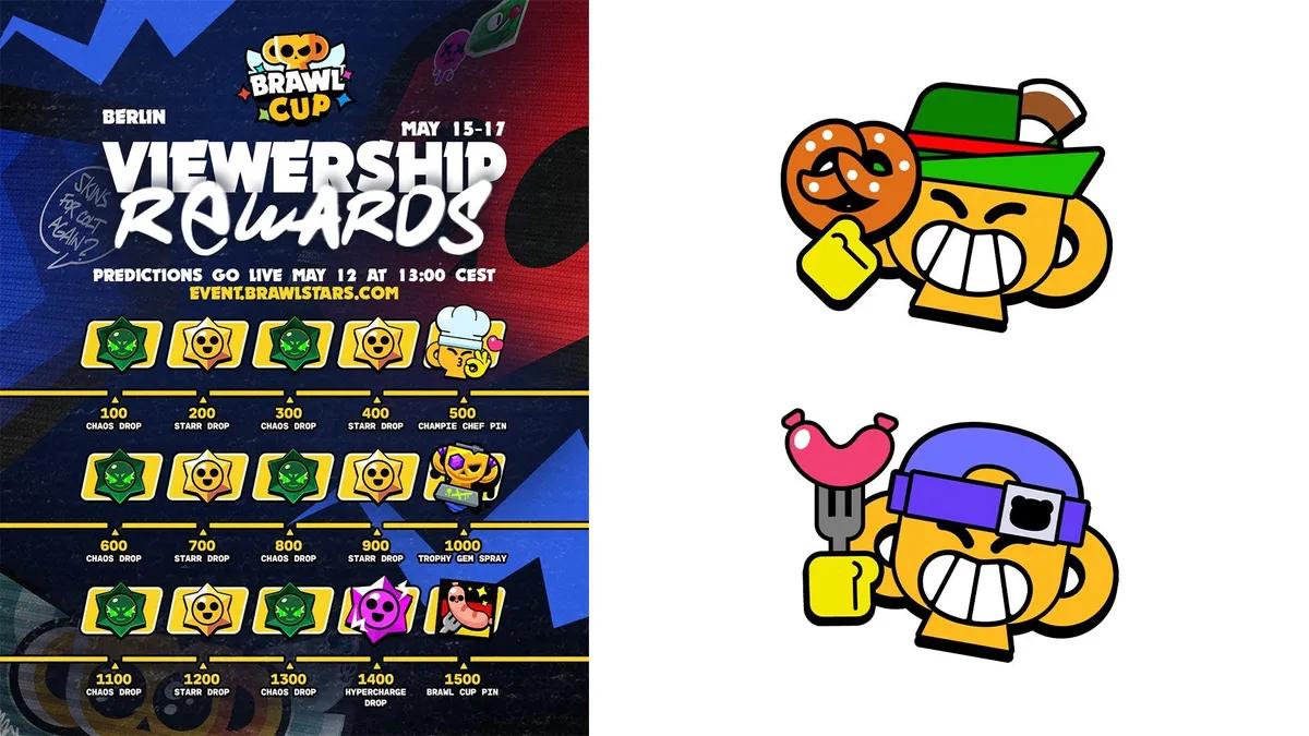 Brawl Starsin pelaajat voivat nyt lunastaa ilmaisen Berliinin rintanapin ennen Brawl Cupia 2026