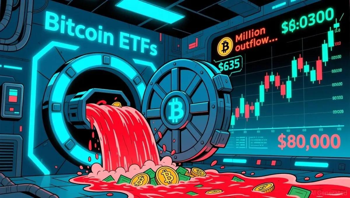Bitcoin ETF -sisäänvirrat päättyvät kuuden viikon putken jälkeen, ja viikoittainen ulosvirtaus on miljardi dollaria