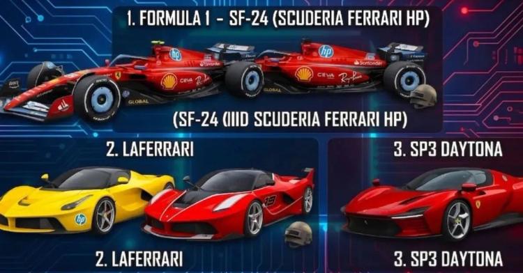 PUBG Mobile vihjailee tulevasta Ferrari-yhteistyöstä
