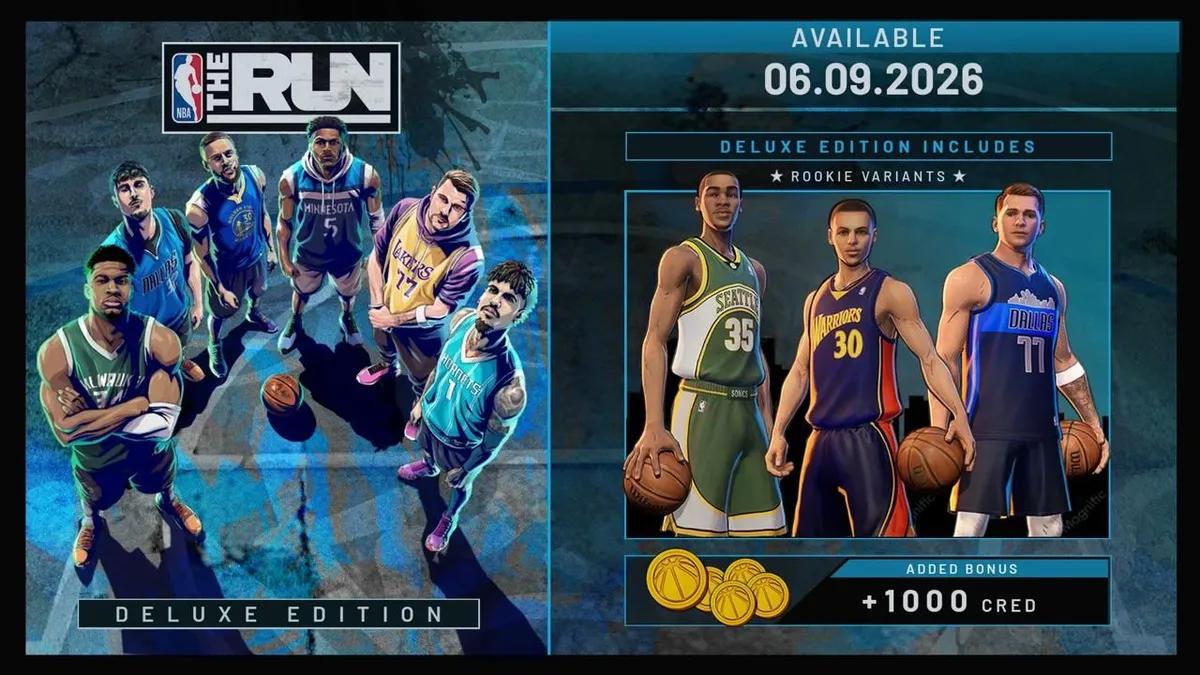 NBA THE RUN virallisesti julkaistu - Arcade koripallo ilman rajoja
