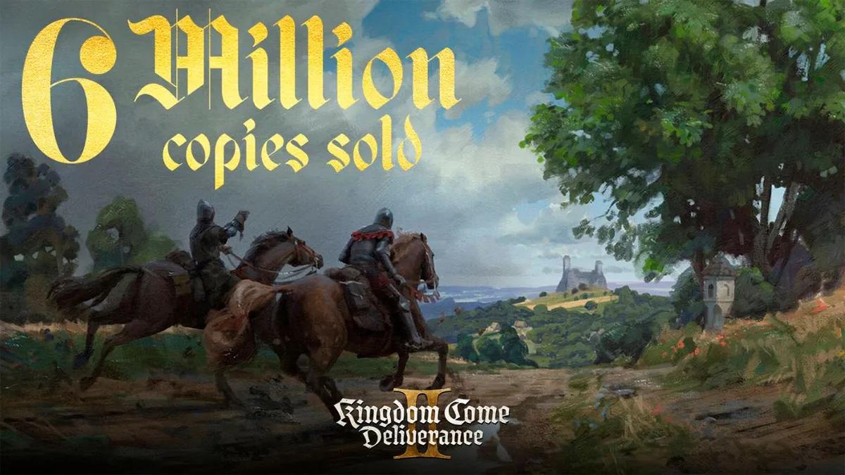 Warhorse Studios ilmoitti Kingdom Come: Deliverancen myyneen 6 miljoonaa kappaletta