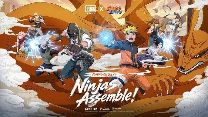 PUBG Mobile paljastaa yhdeksän Naruto Shippuden -hahmon ulkoasua