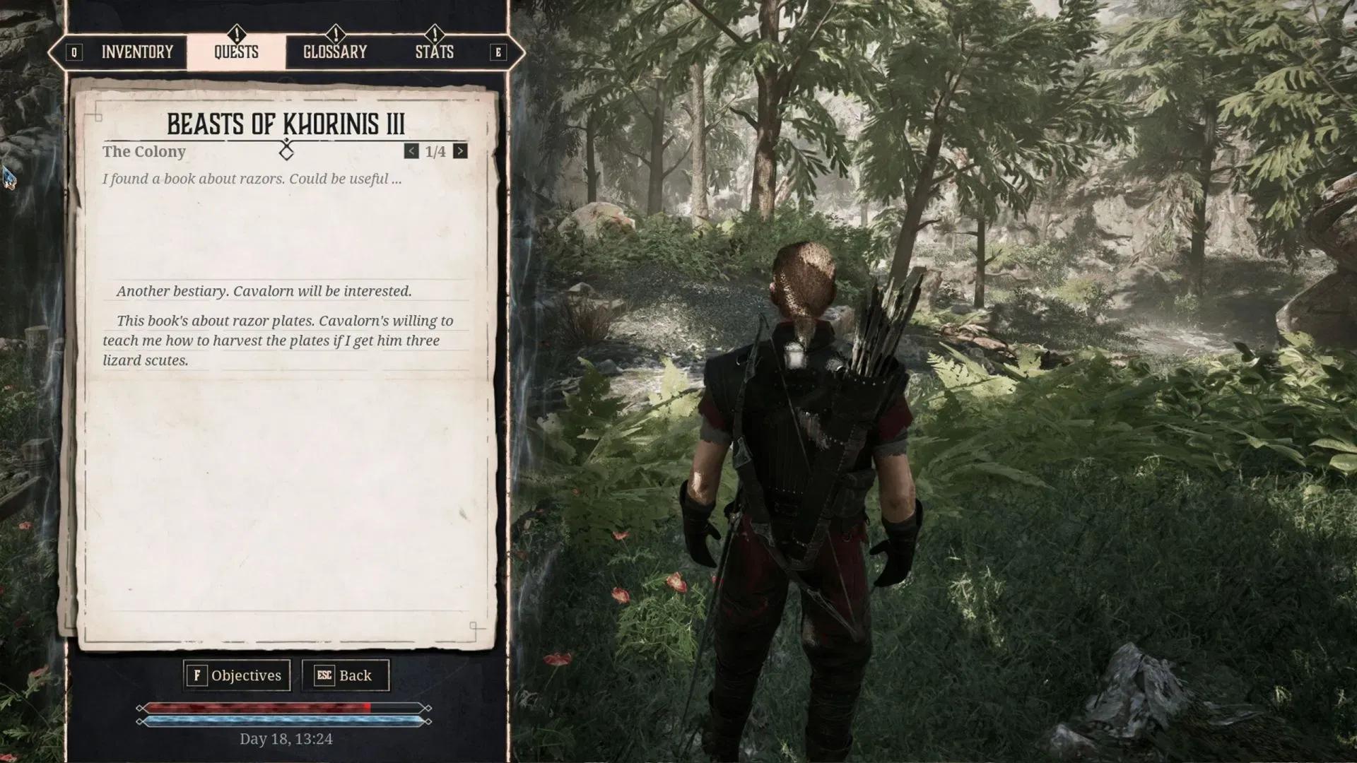Gothic 1 Remake: Kaikki Khorinisin pedot -tehtävät ja palkinnot