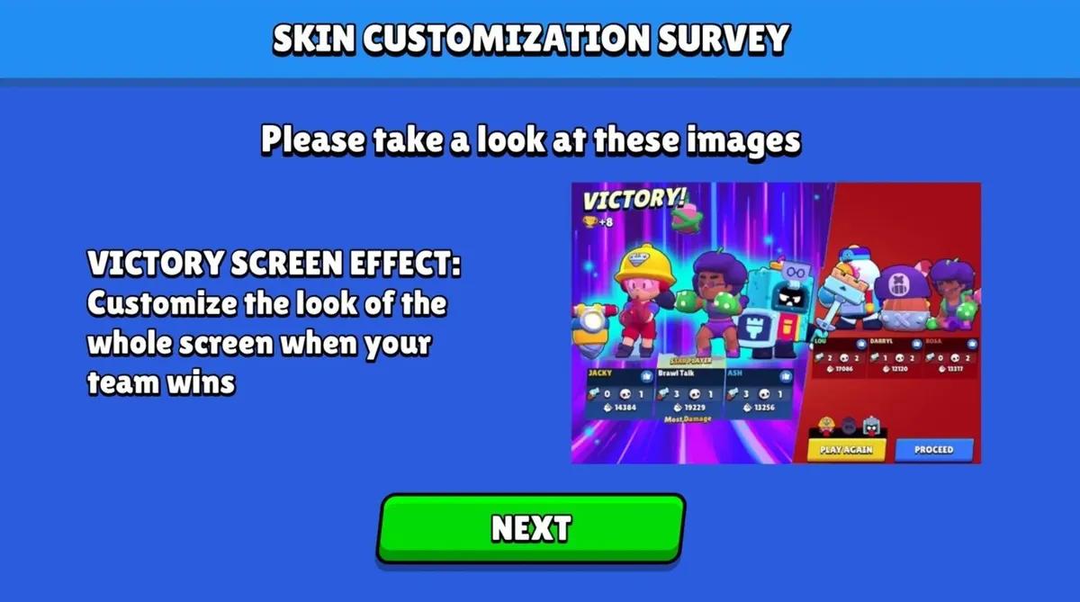 Brawl Stars -kysely vihjaa uusista ulkoasun muokkausominaisuuksista