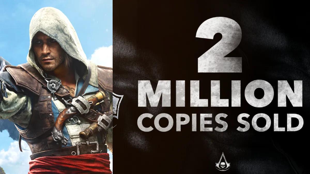 Assassin's Creed Black Flag Resynced on saavuttanut kahden miljoonan kappaleen myyntiluvun ja sarjan Steam-ennätyksen