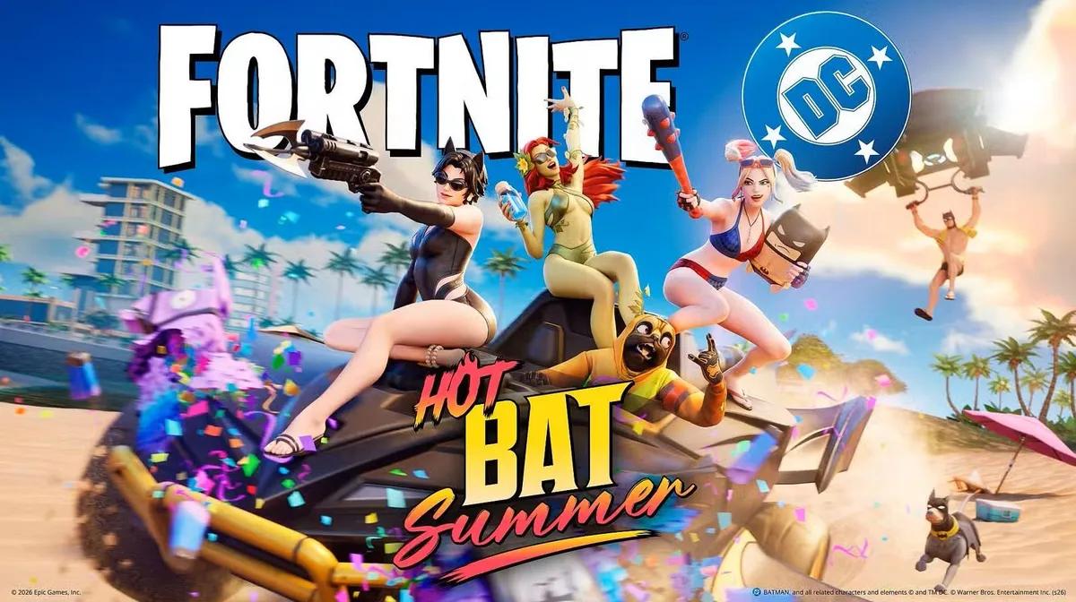 Fortniten DC-kesätapahtuma alkaa 16. heinäkuuta Batman-teemaisella sisällöllä