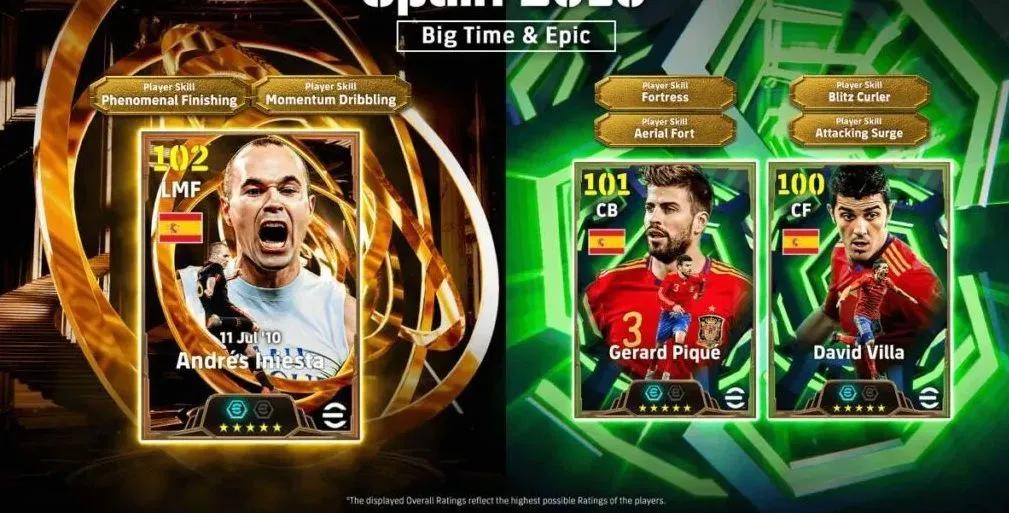 eFootball 2026 -päivitys tuo mukanaan Spain 2010 Epic Pack -paketin ja liigavaiheen 13