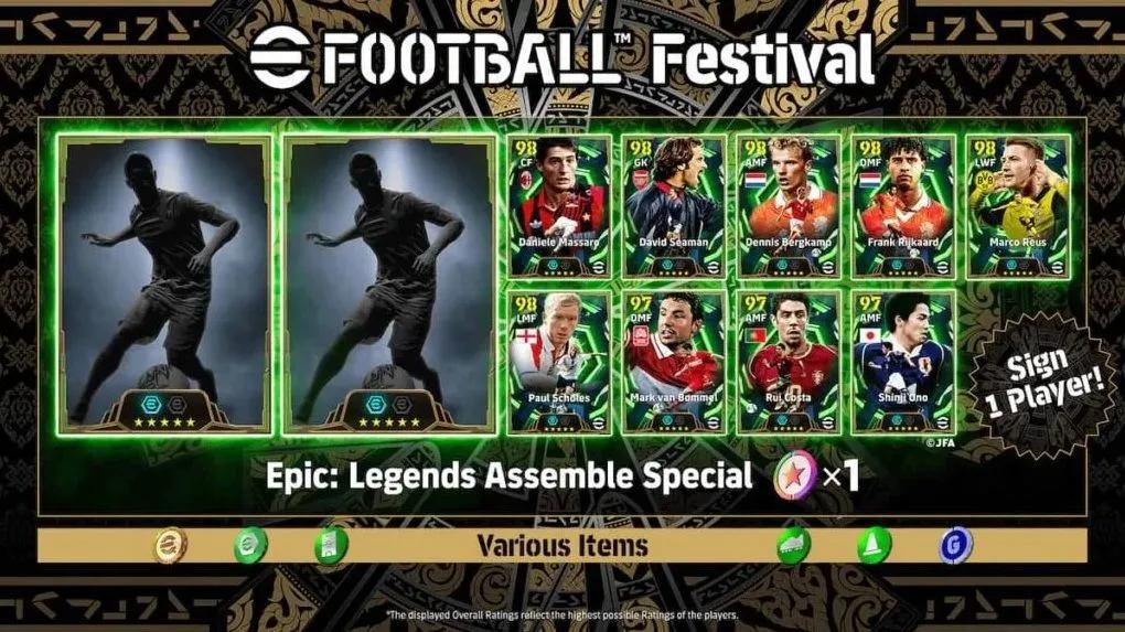 eFootball 2026 käynnistää jalkapallofestivaalikampanjan ilmaisella eeppisellä pelaajapalkinnolla