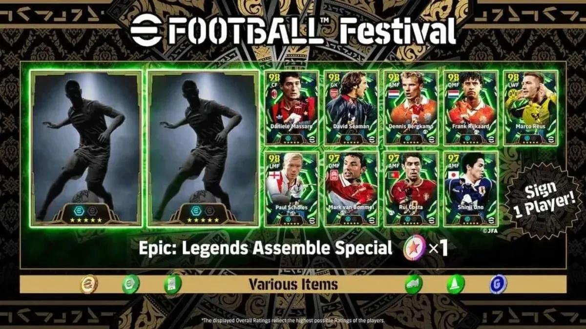 eFootball 2026 käynnistää jalkapallofestivaalikampanjan ilmaisella eeppisellä pelaajapalkinnolla