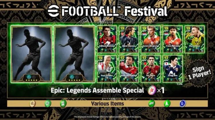 eFootball 2026 käynnistää jalkapallofestivaalikampanjan ilmaisella eeppisellä pelaajapalkinnolla