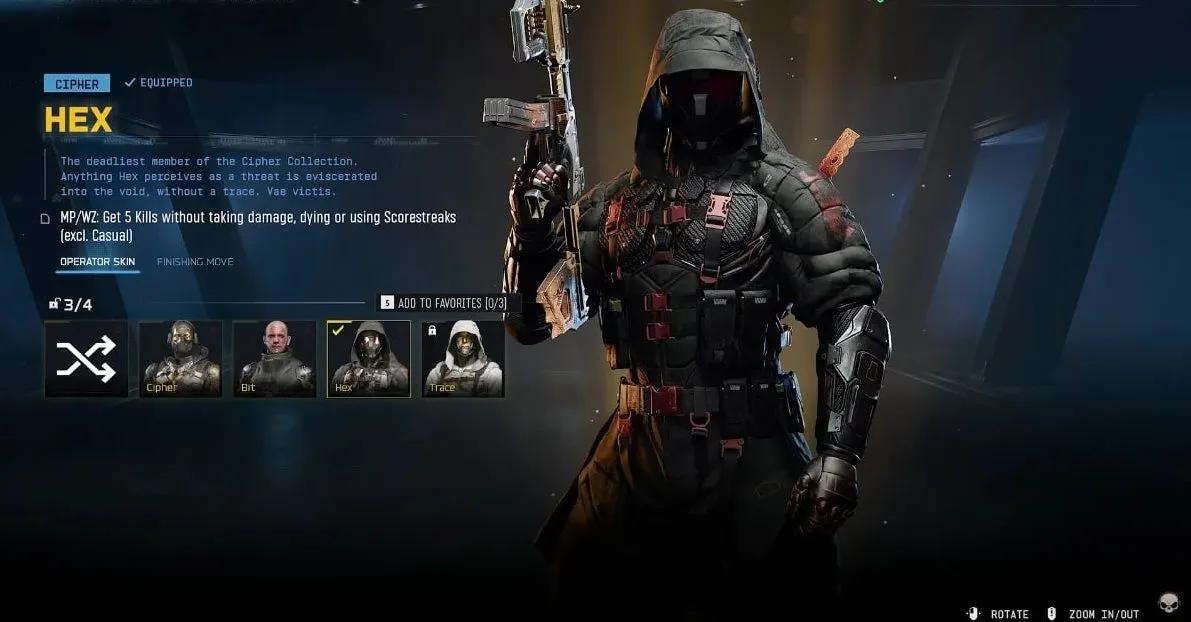 Kuinka avata eksklusiivinen Hex-operaattorin ulkoasu Call of Duty: Black Ops 7:n 5. kaudella
