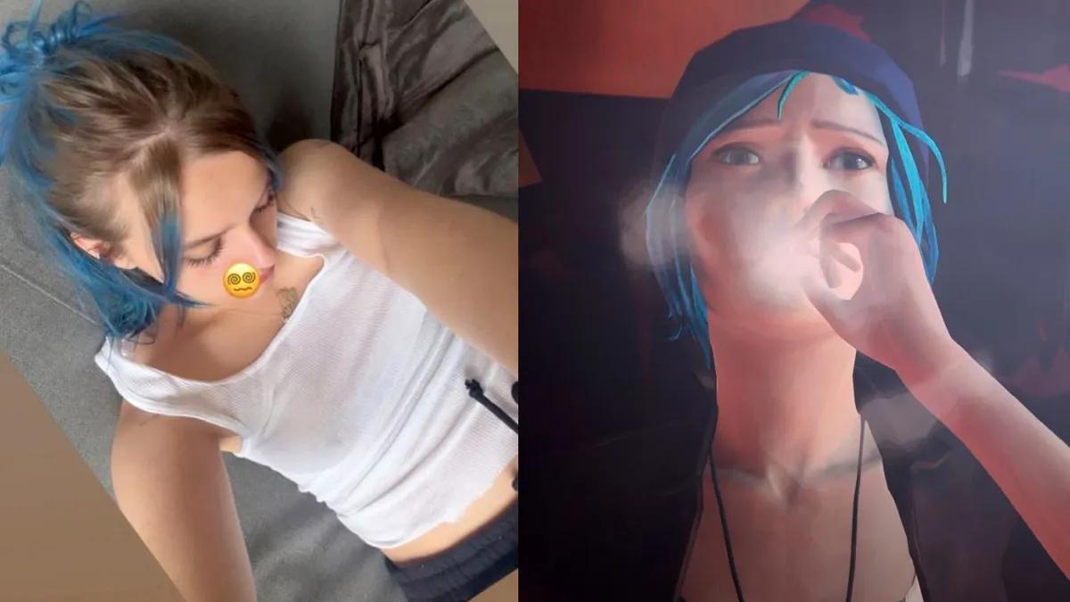 Fanit ovat ällistyneitä Maisy Stellasta Chloe Pricena Amazonin Life is Strange -tv-ohjelmassa.