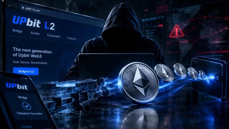 Huijarit rakensivat väärennetyn Upbit L2:n ja varastivat 2 miljoonaa dollaria ETH:ta