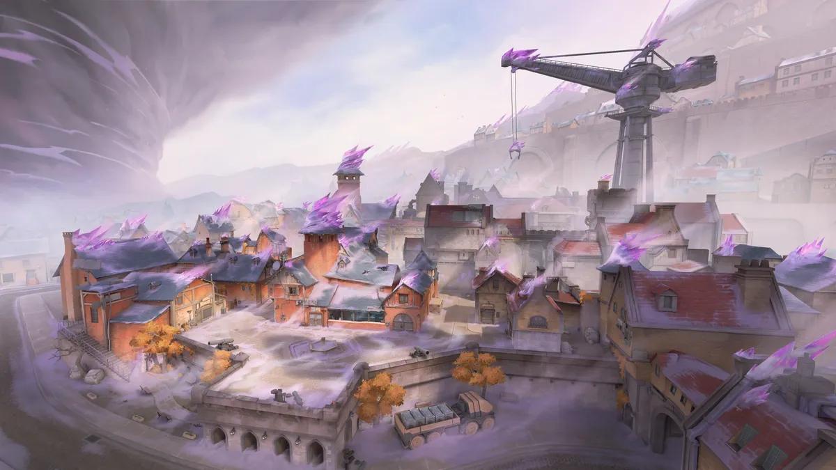 Huhu: Riot Games aikoo uudistaa keskialuetta Valorantin Corrode-kartalla
