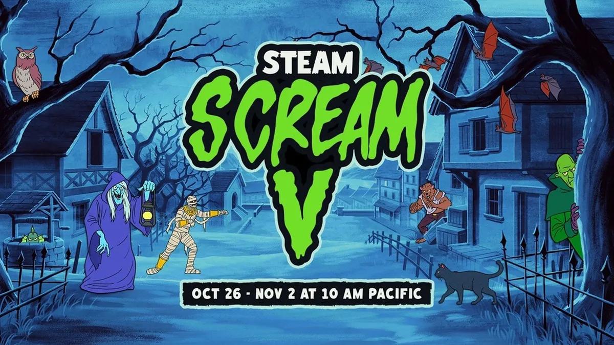 Steam Scream V:n Halloween-ale käynnistyy suurilla alennuksilla kauhupeleistä