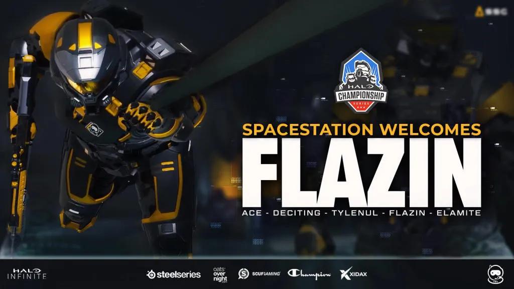 Flazin tuli neljäs pelaaja Spacestation Gaming