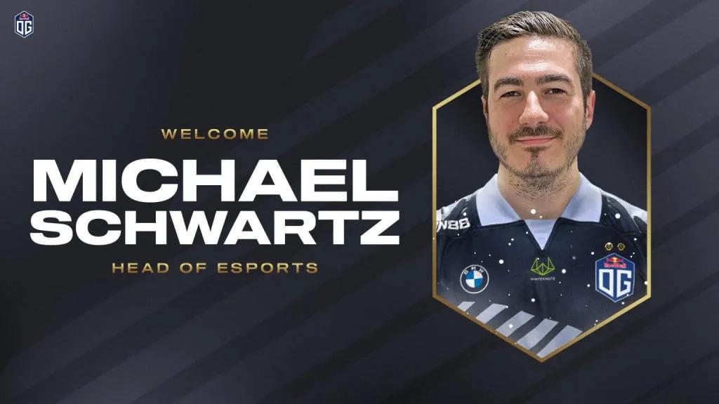 Michael Schwartz on OG:n uusi esports-päällikkö