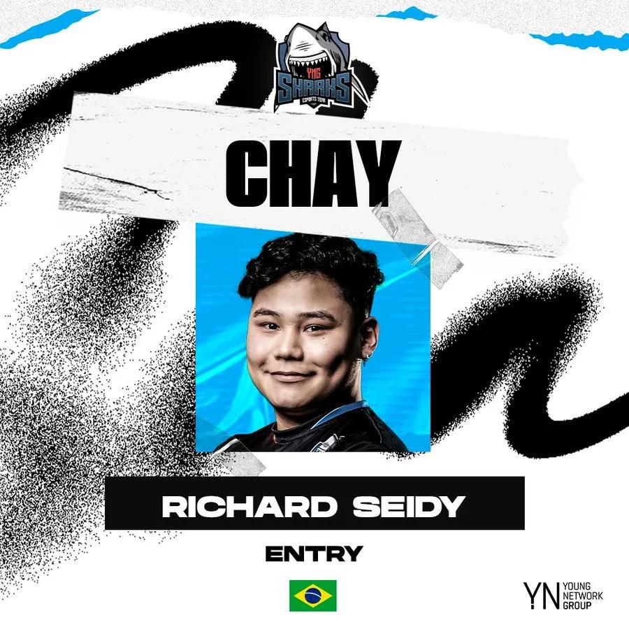 chay liittyi Sharks Esports