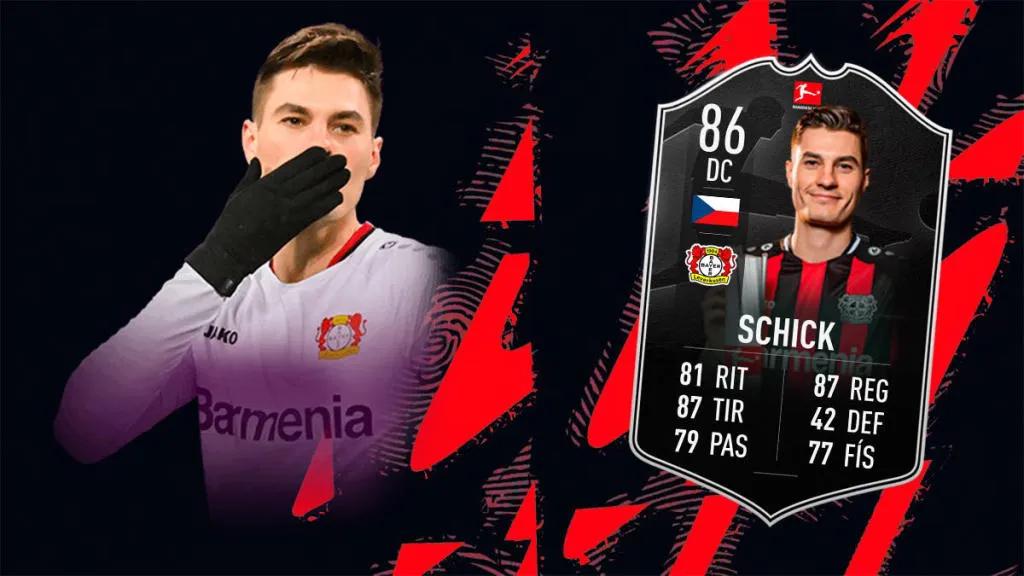 Patrick Schick sai Kuukauden pelaaja -korttinsa FIFA 22