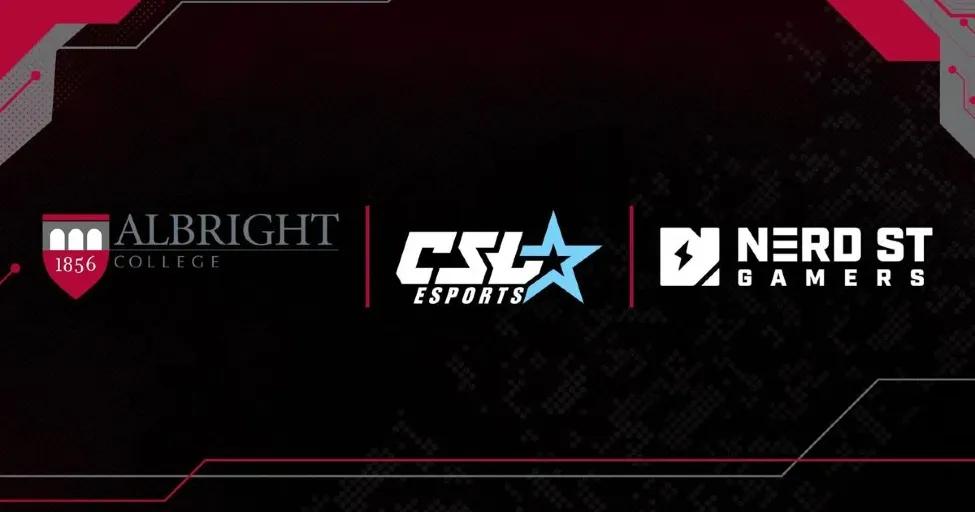 Nerd Street Gamers yhdistyy CSL Esports:n ja Albright Collegen kanssa