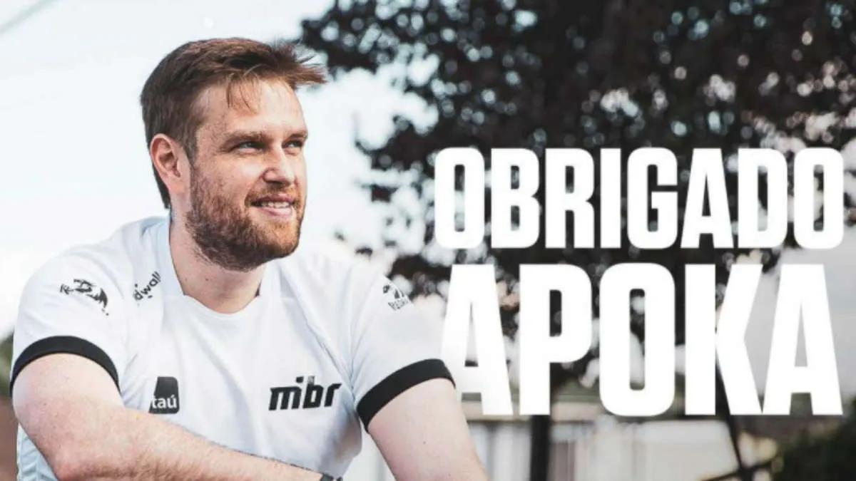 Apoka jätti valmennuspaikan MIBR