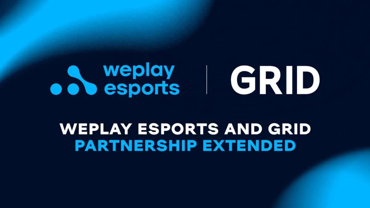 WePlay Esports ja GRID ilmoittivat kumppanuutensa uusimisesta