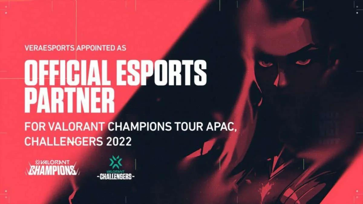 VeraEsports liittyy vuoden VCT 2022 kumppaniksi alueella APAC