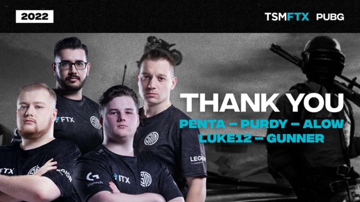 TSM vetäytyi kokoonpanosta PUBG