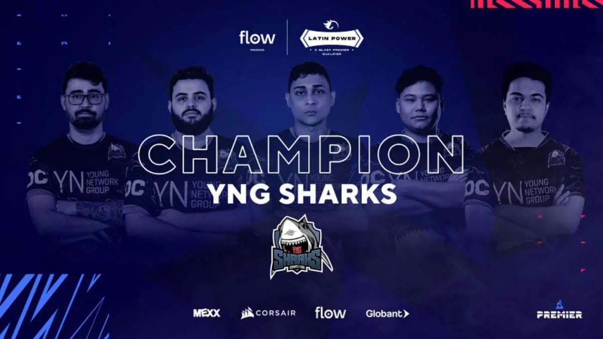 Sharks pätevä BLAST Premier: Spring Showdown 2022