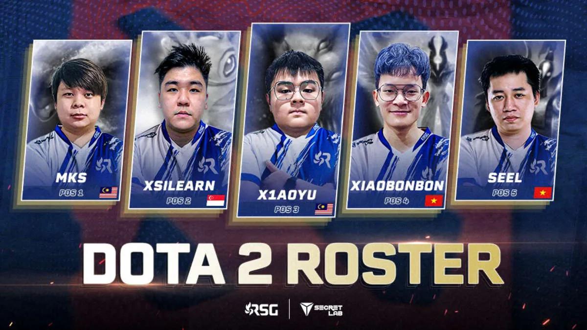 RSG paljasti uuden listan Dota 2