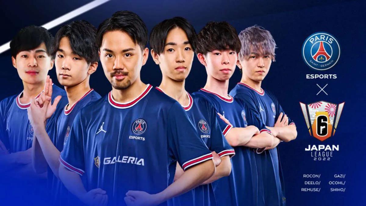 PSG Esports paljasti listan Rainbow Six