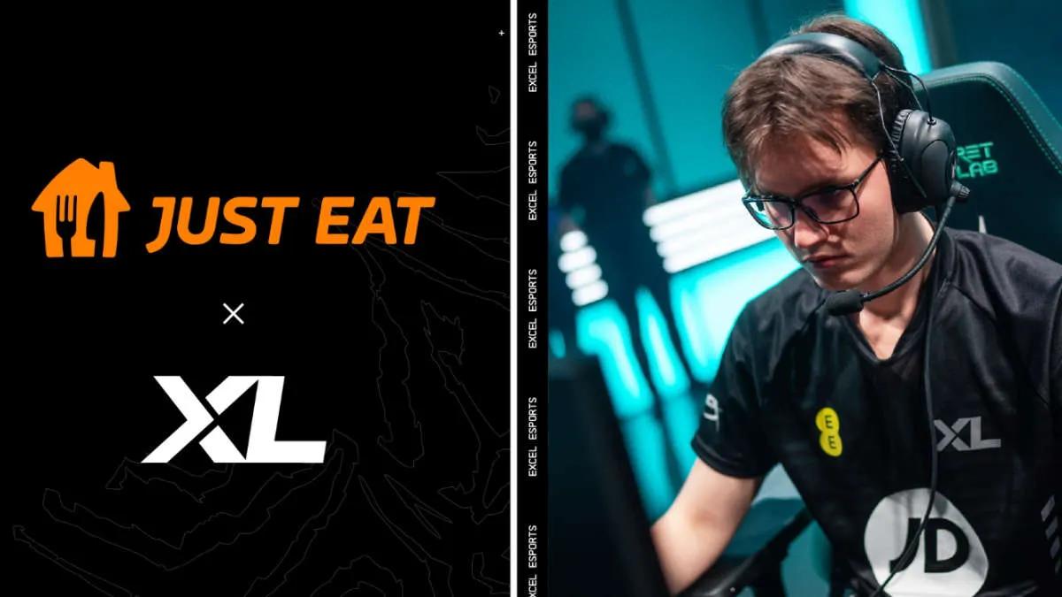 EXCEL ESPORTS yhteistyökumppanit: Just Eat