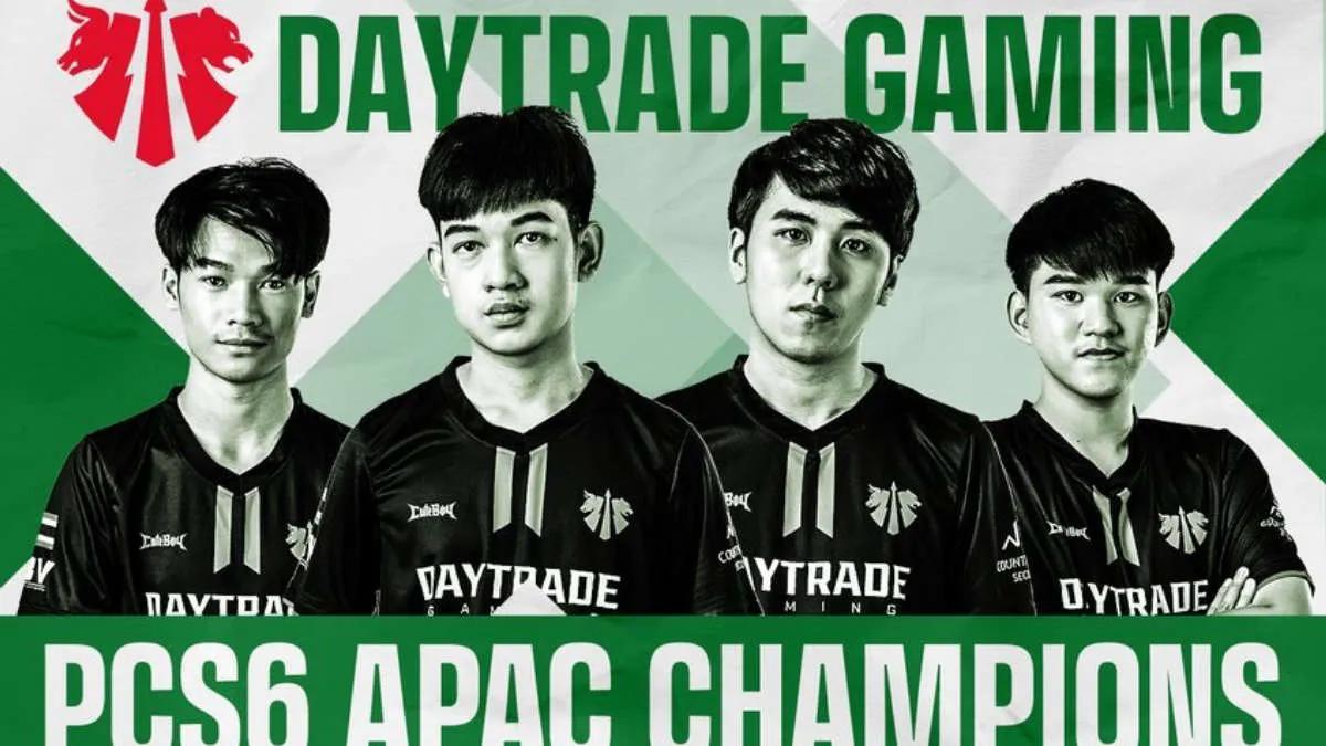 Daytrade Gaming tuli voittajaksi PUBG Continental Series 6: Asia Pacific