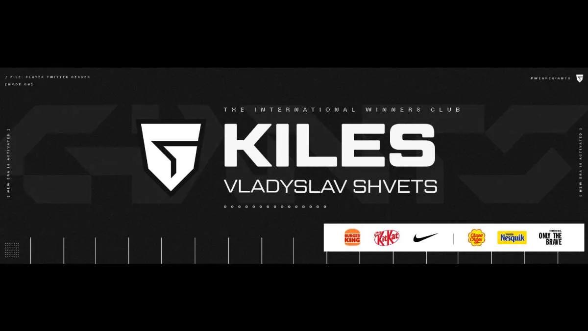 Kiles liittyi Giants