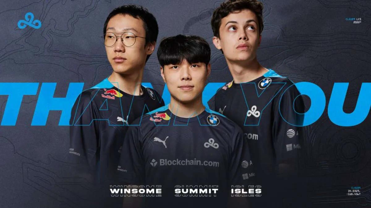 Summit, Winsome ja Isles lähtivät Cloud 9