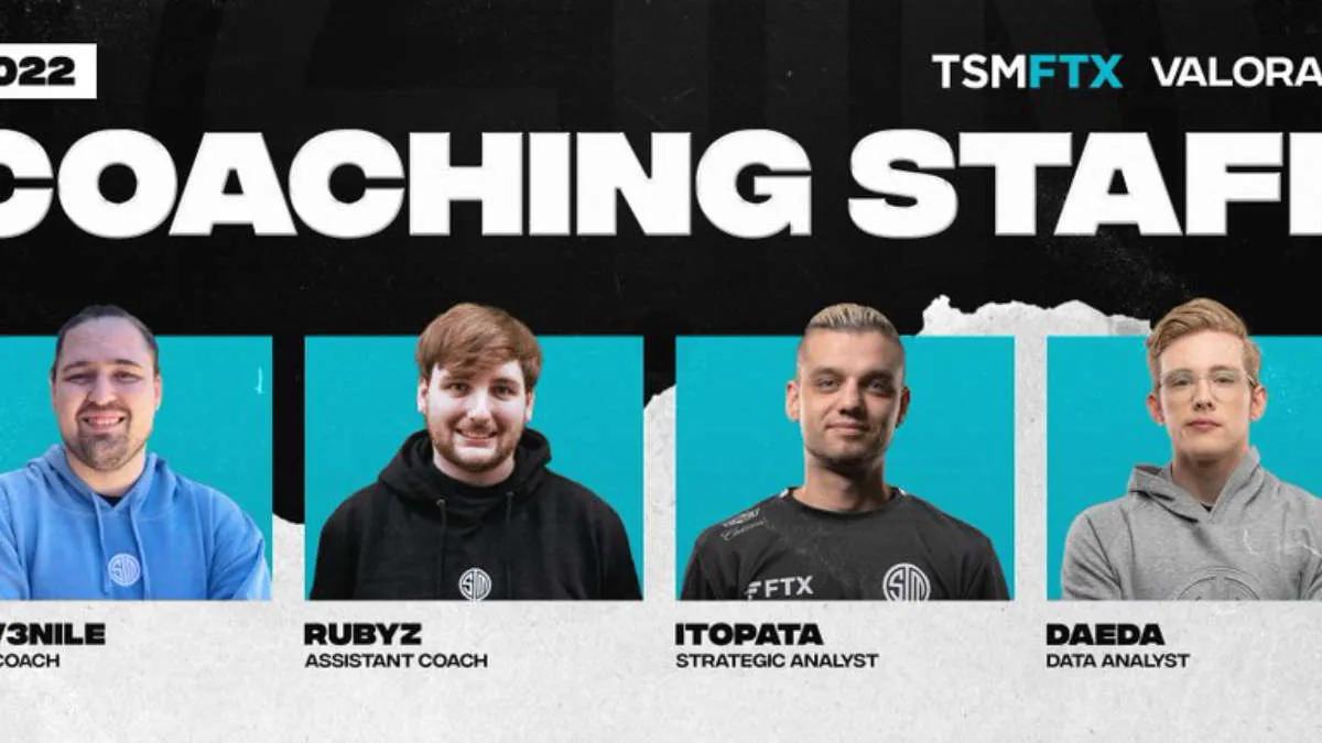 TSM hyväksyi päivitetyn valmennusryhmän VALORANT