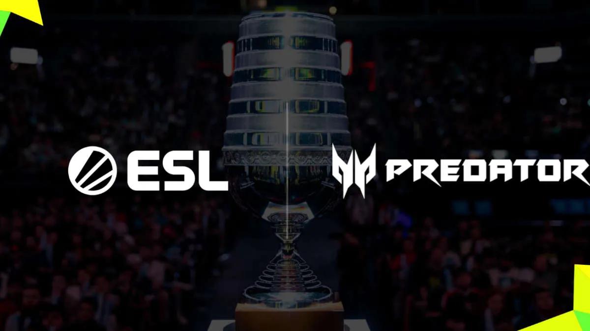 Predator tulee kilpailun kumppaniksi ESL - Dota 2