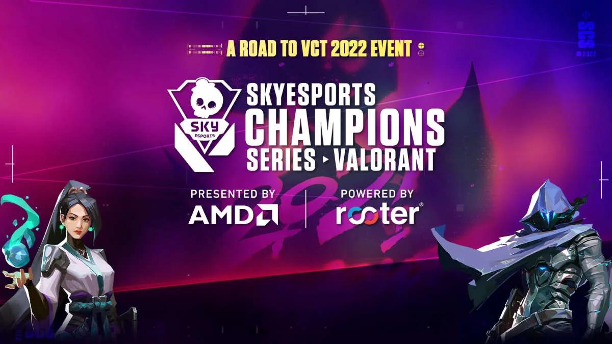 Skyesports kumppaneita AMD ja Rooter