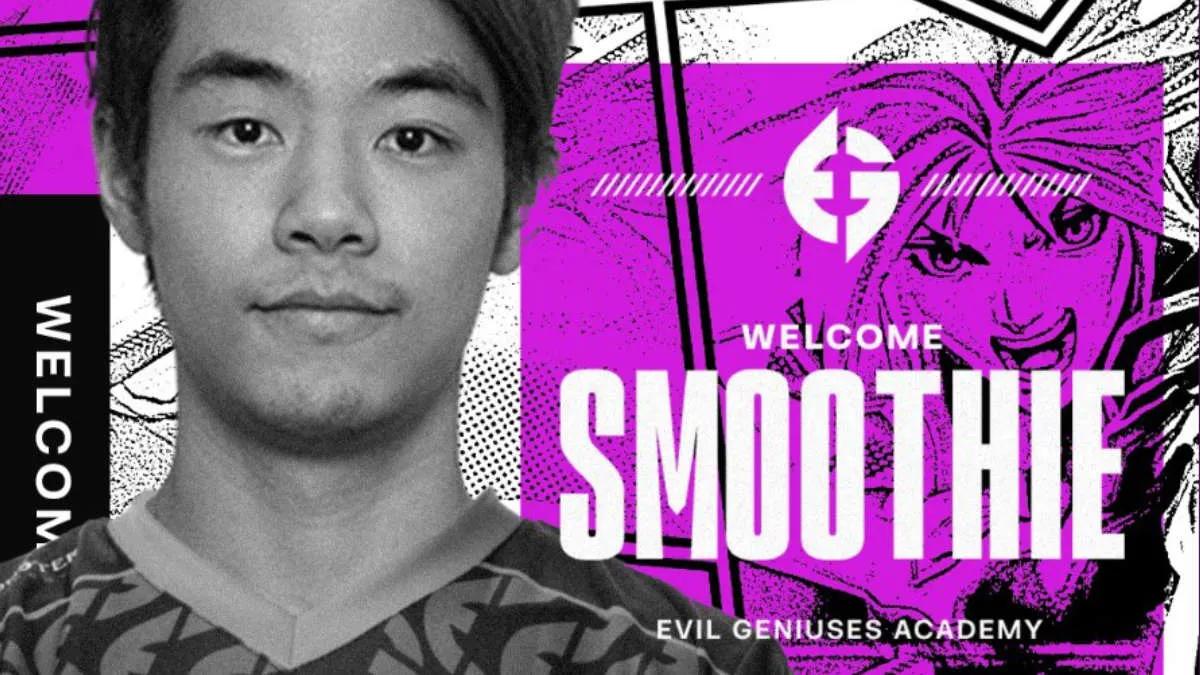 Smoothie liittyy Evil Geniuses Academy