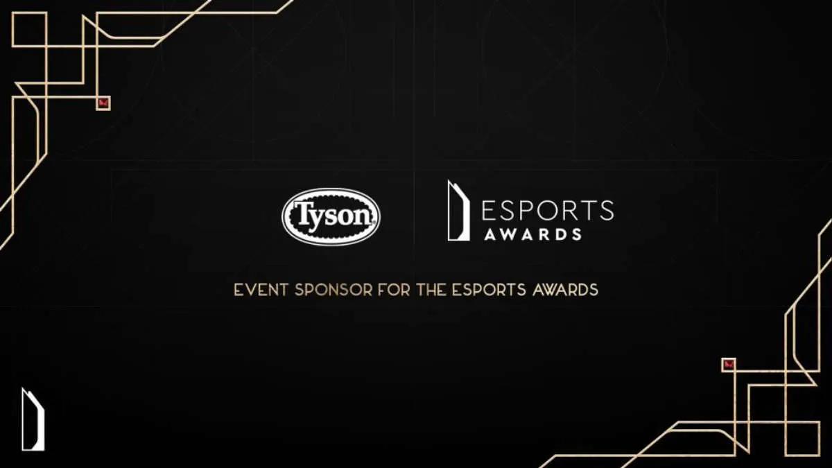 Esports Awards ilmoittaa aloittavansa yhteistyön Tyson Foods kanssa